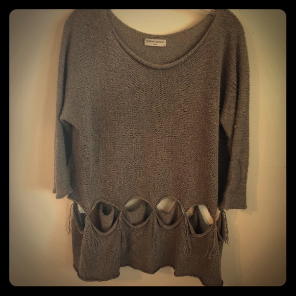 Georgina Estefania Boho Sweater with cutouts - Picture 2 of 8